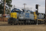 CSX 2402 runs the wye